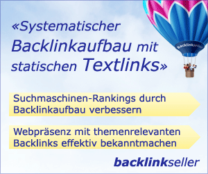 Textlink Marktplatz Backlinkseller