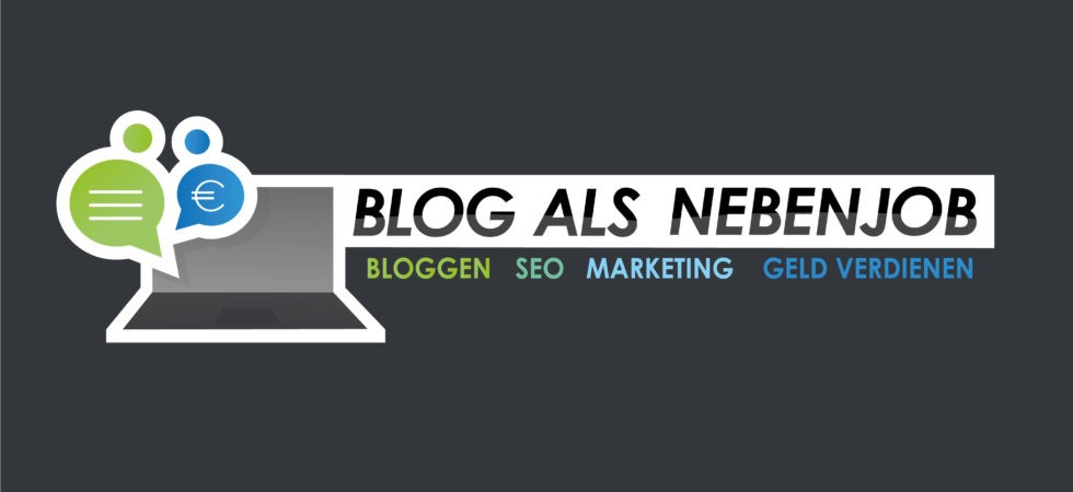 Blog als Nebenjob Logo Bloggen SEO Marketing Geld verdienen