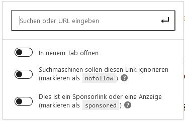 YoastSEO Sponsored Links nofollow