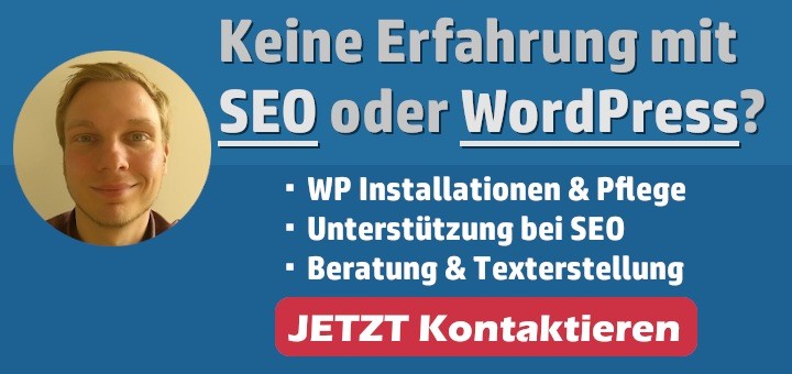 Meine Leistungen im Überblick - SEO & WordPress Beratung