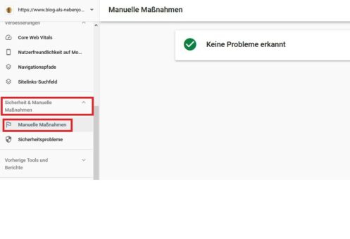 Google Search Console Abstrafungen prüfen