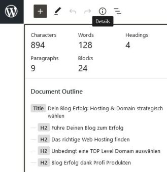 WordPress Content Planung für Beiträge