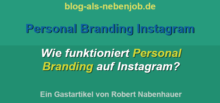 Robert Nabenhauer Personal Branding Instagram