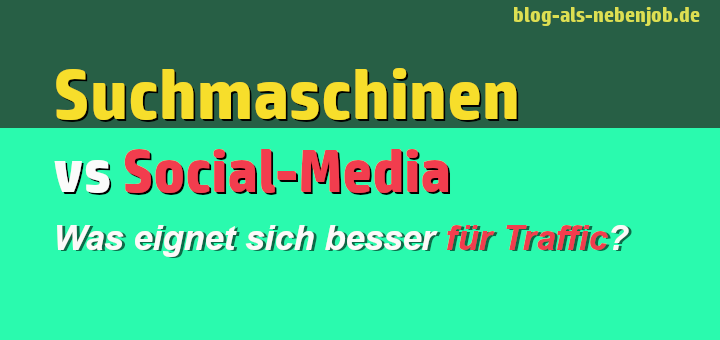 Suchmaschinen Marketing oder Social Media Traffic