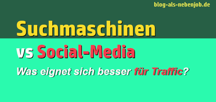 Suchmaschinen Marketing oder Social Media Traffic?