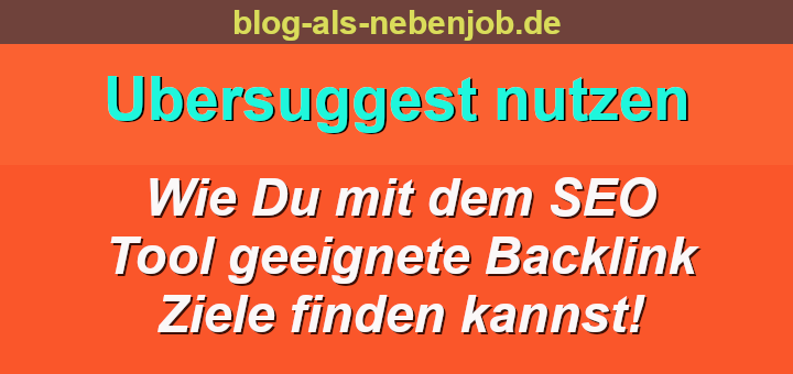 Ubersuggest zum Backlink Check nutzen